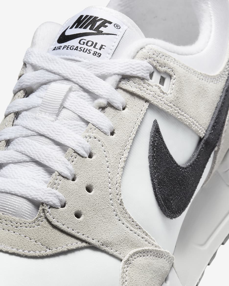 Nike air pegasus 89 grey and white best sale